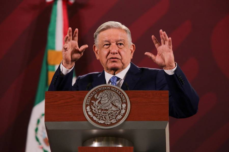 AMLO anunció que la conferencia matutina del jueves 9 de marzo sería desde el búnker de García Luna