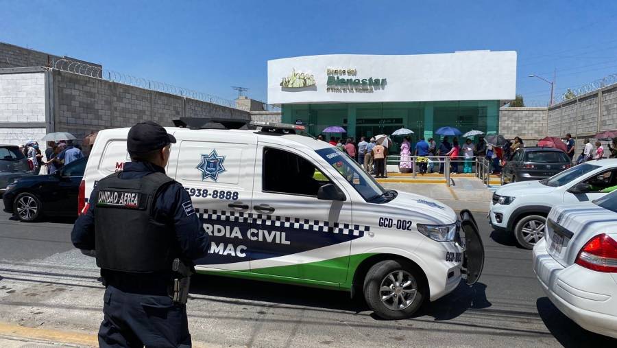 Refuerza Guardia Civil vigilancia por Entrega de Apoyos del Bienestar