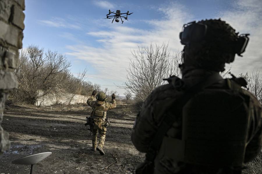 Ucrania dice haber derribado 13 drones explosivos