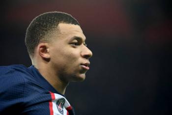 Mbapp&eacute; llega lanzado a M&uacute;nich