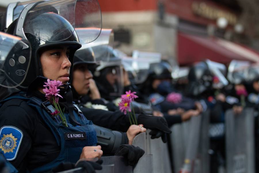 Garantiza GobCDMX protección en movilizaciones del 8M