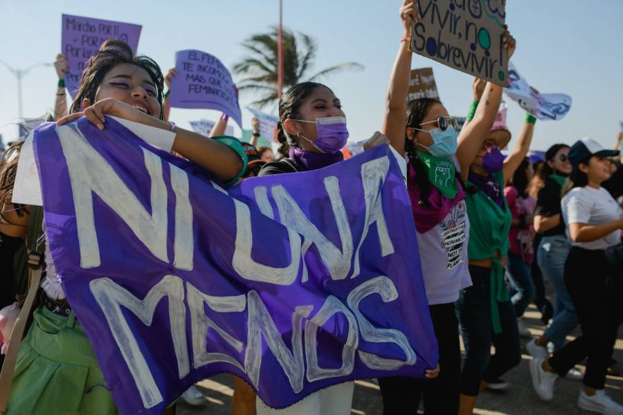 La marcha del 8M en diferentes estados del país
