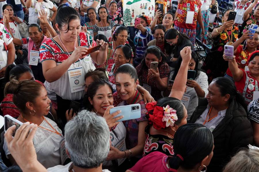 Mujeres en Chiapas apoyan a Sheinbaum como la mejor opción para las elecciones presidenciales 2024