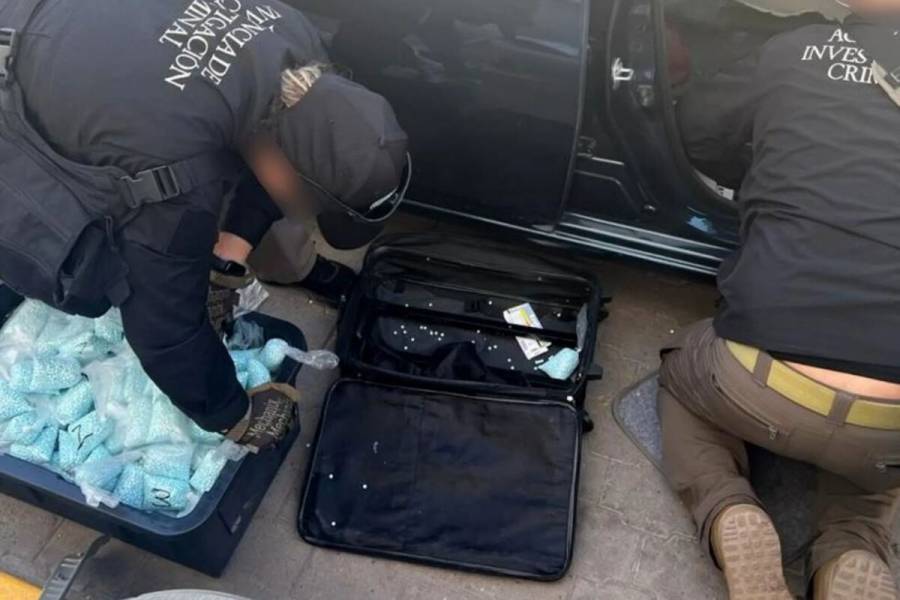 Aseguran 354 mil pastillas y 2.7 kilos de fentanilo en Sinaloa