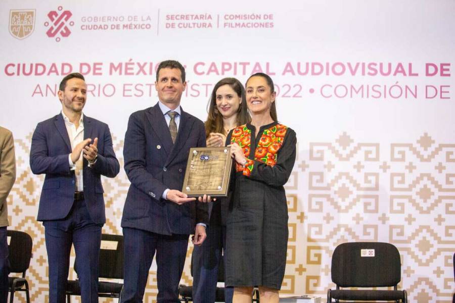 CDMX se consolida como la capital audiovisual de América Latina: Sheinbaum