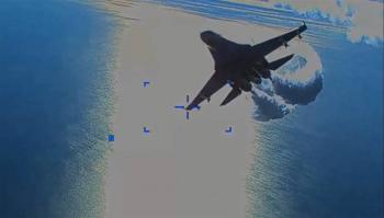 EEUU publica im&aacute;genes de su dron interceptado por cazas rusos