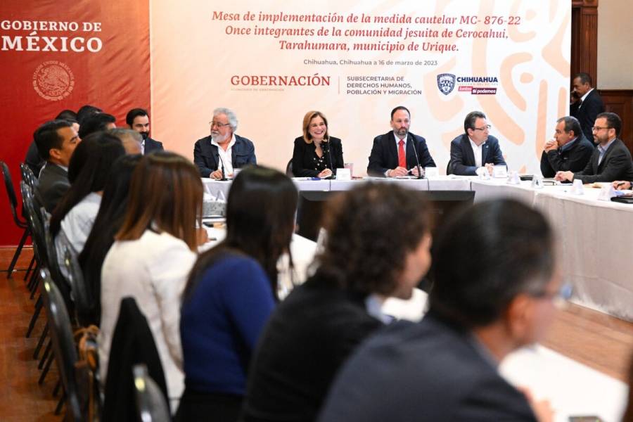 Refrenda Segob compromiso de garantizar seguridad en comunidades tarahumaras