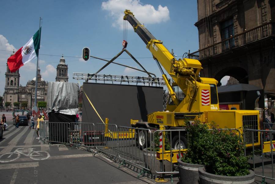 Todo preparado para la concentración por el 85 aniversario de la Expropiación Petrolera