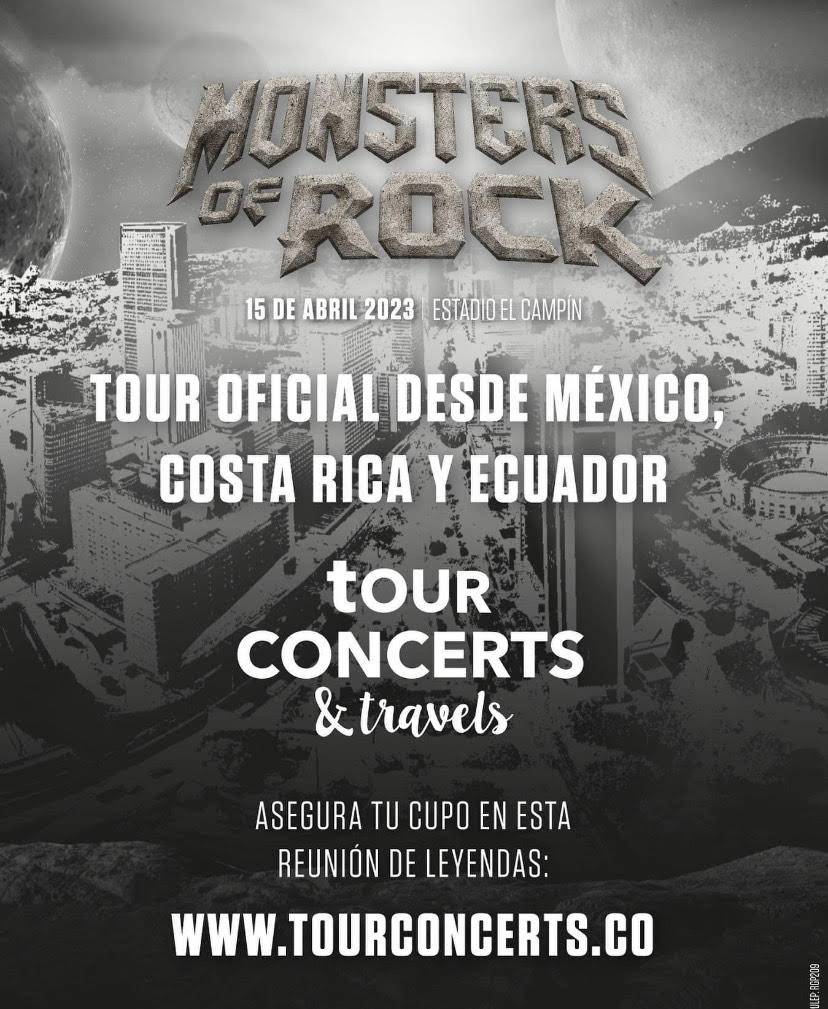 Monsters Of Rock toda la potencia del rock en Bogota!