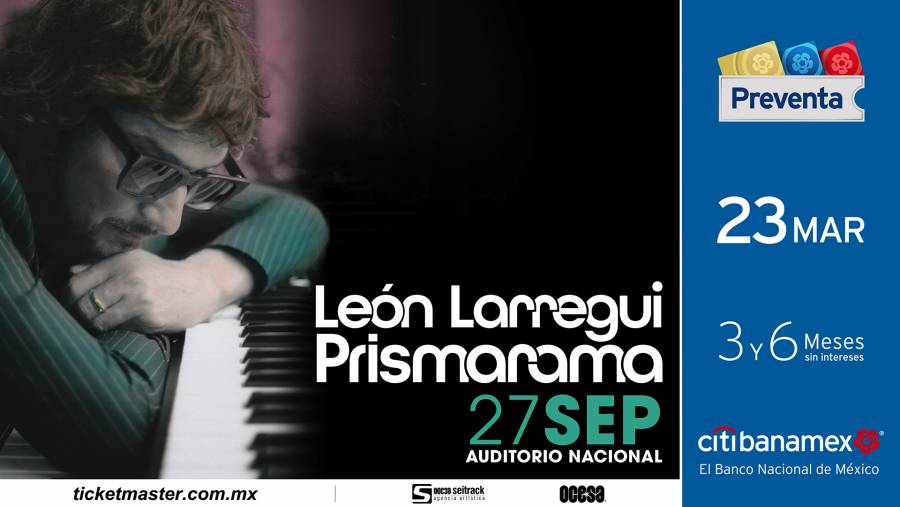 Anuncia León Larregi primer concierto como solista, aquí los detalles