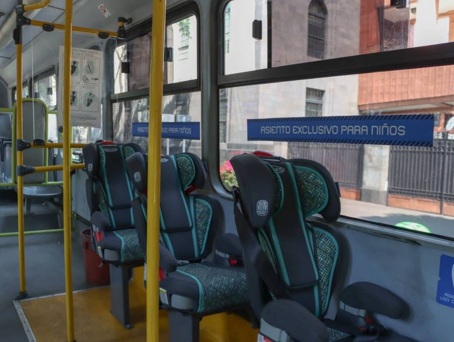 RTP inicia prueba piloto de asientos infantiles en autobuses