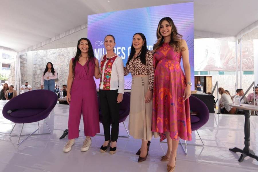 Sheinbaum asistió al foro 