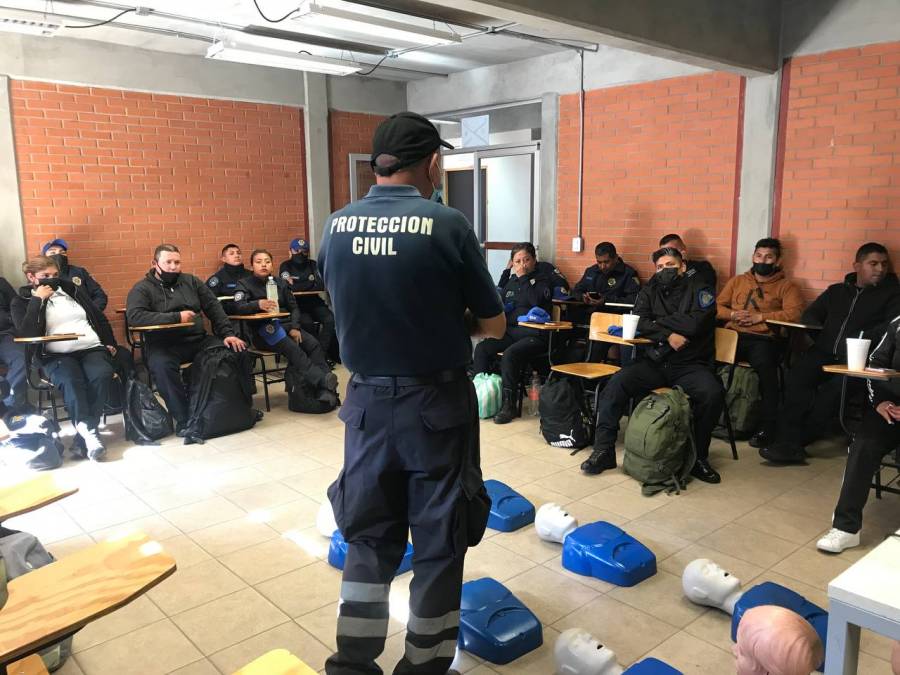 Inicia Metrobús capacitación a policías auxiliares en materia de Protección Civil