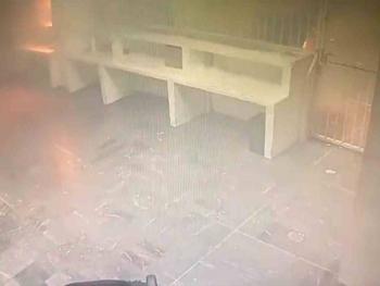Difunden video de migrantes encerrados durante incendio en Ciudad Juárez