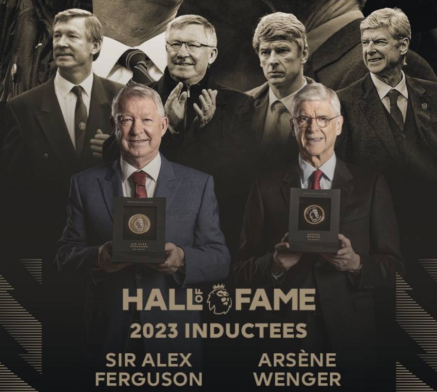 Ferguson y Wenger entran en el 'Hall of Fame' de la Premier League