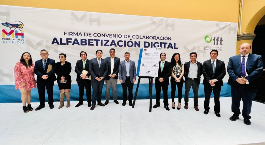 IFT y alcaldía Miguel Hidalgo buscan promover la alfabetización digital