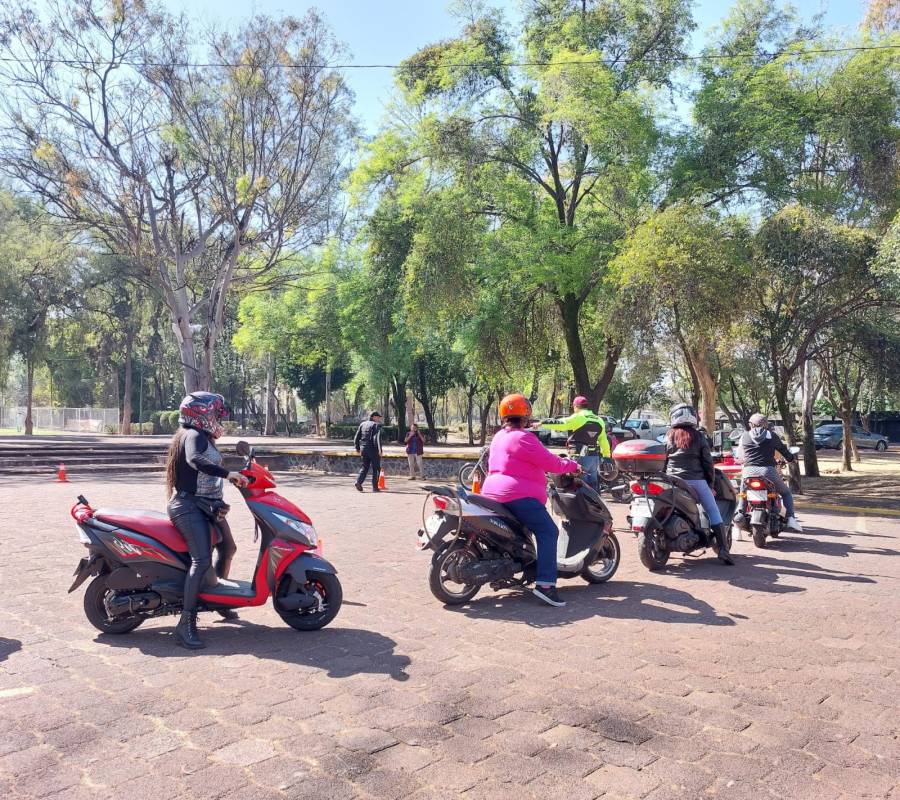 Semovi cumple un año con su estrategia Motoescuela, que busca disminuir los incidentes viales en motociclistas