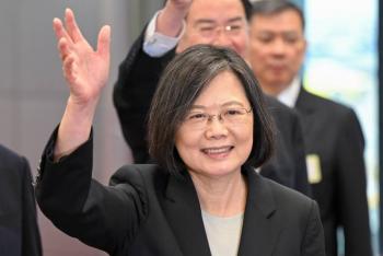 Presidenta de Taiw&aacute;n promete en Guatemala seguir asistiendo a sus 