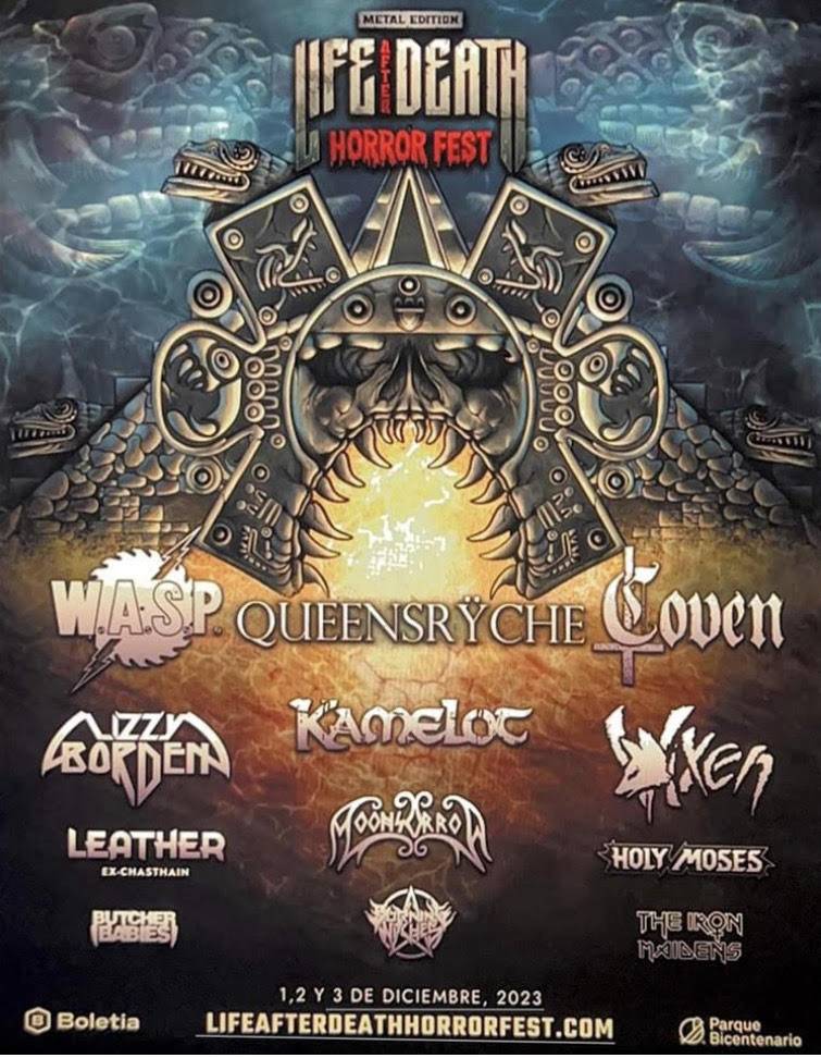 EL FESTIVAL ESPECIALIZADO EN TERROR Y HEAVY METAL MÁS GRANDE DEL CONTINENTE LLEGA A CDMX EN SU PRIMERA EDICIÓN