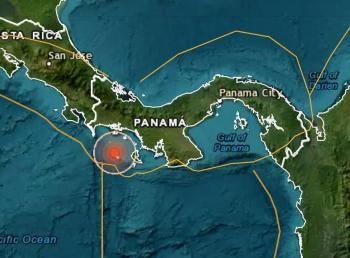 Sismo de 6,7 grados sacude Panam&aacute; sin reporte de da&ntilde;os ni v&iacute;ctimas
