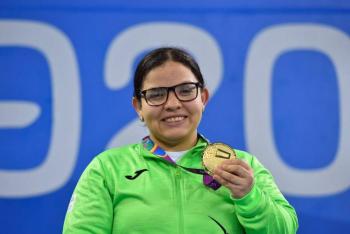 Nadadora paral&iacute;mpica mexicana Naomi, busca revalidar su medalla en campeonato mundial