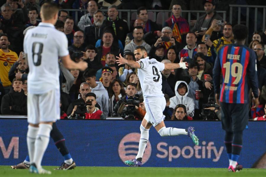 Benzema hunde al Barcelona y mete al Real Madrid en la final de Copa del Rey