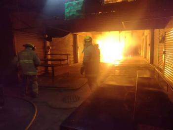 Incendio en mercado de abastos de Oaxaca: no hay v&iacute;ctimas