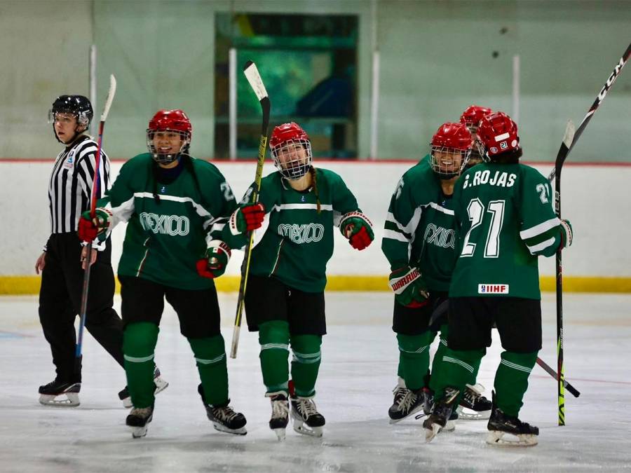 Medalla de Bronce en casa para la Selección Femenil de hockey sobre hielo