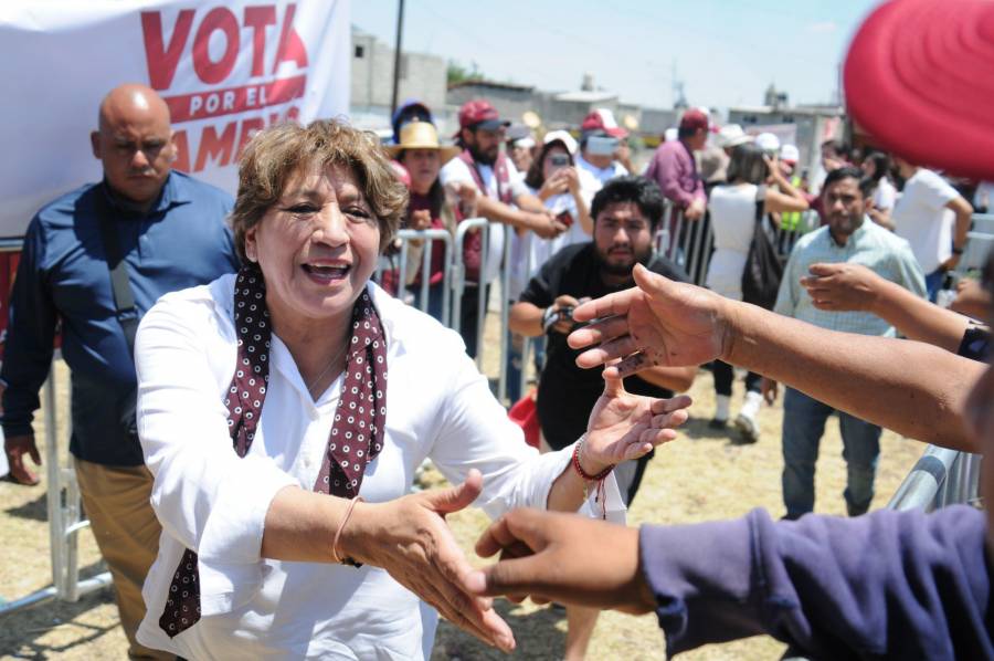 Delfina Gómez quiere bajar salarios de altos funcionarios en el Edomex