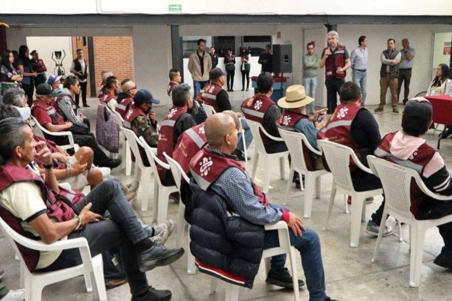 Apoyan con empleo temporal a personas en condiciones de vulnerabilidad en CDMX