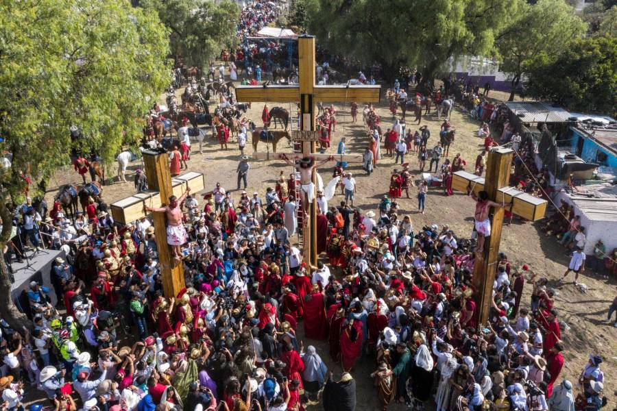 Iztapalapa espera llegada de dos millones de visitantes al Viacrucis