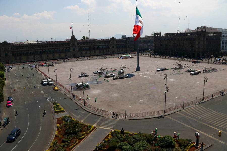 Pide Morena cambiar nombre del Zócalo de la Ciudad de México