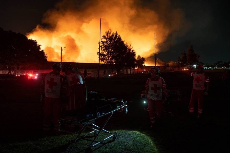 Establecen acuerdos en beneficio de los afectados por el incendio en Central de Abasto