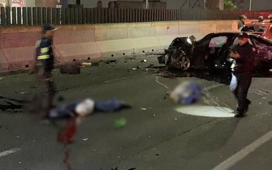 Cuatro muertos y dos heridos deja choque múltiple en periférico