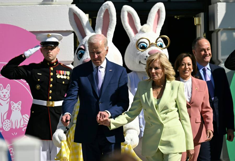 En ceremonia de Pascua, Joe Biden comentó sobre sus planes de reelección