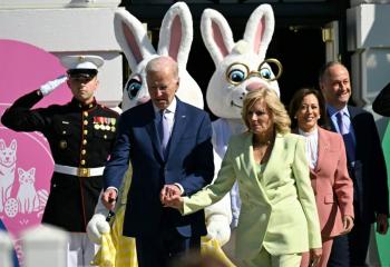 En ceremonia de Pascua, Joe Biden coment&oacute; sobre sus planes de reelecci&oacute;n
