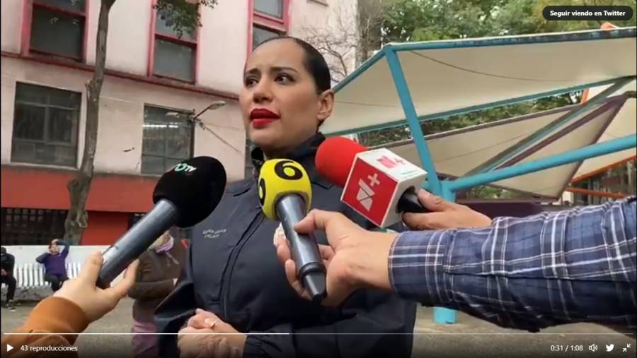 Acusa Sandra Cuevas de orquestar acciones en contra de su gobierno