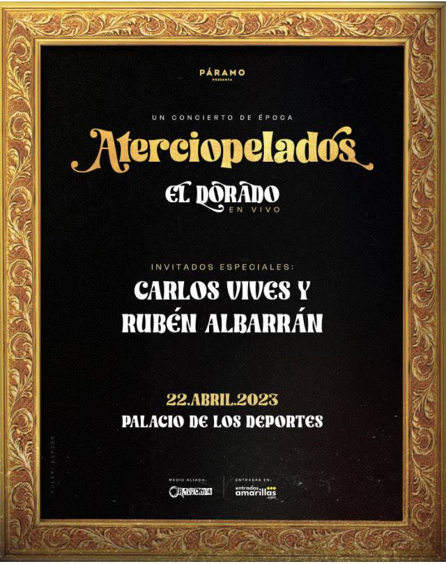 Carlos Vives y Rubén Albarrán serán invitados de Aterciopelados en su show