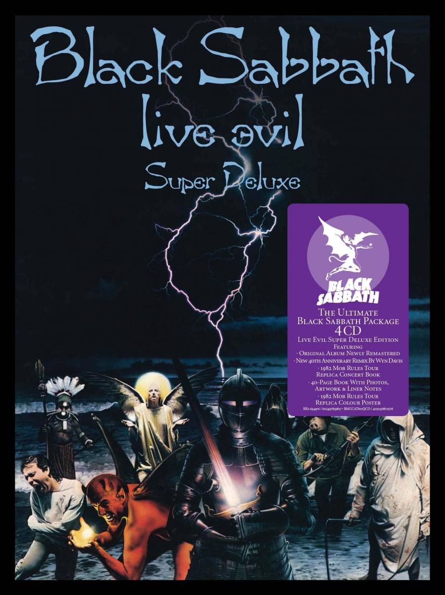 ☆未開封 Black Sabbath Live Evil 輸入盤 BLACK SABBATH, LIVE EVIL, (40th ANNIVERSARY SUPER DELUXE EDITION