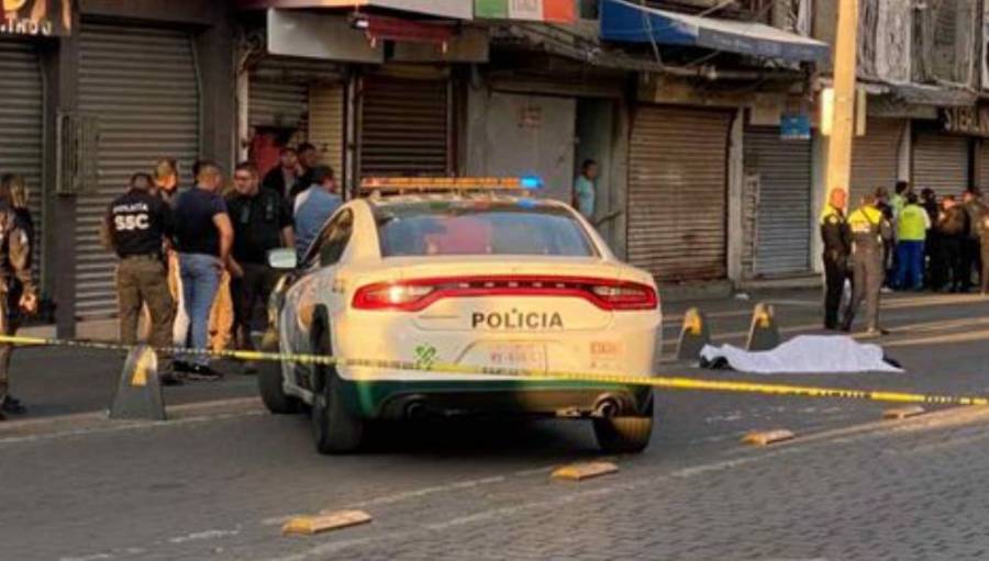 Balacera deja dos muertos en la Colonia Centro