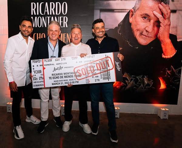 Montaner se estrena en EE.UU con los 6 primeros shows de su tour llenos