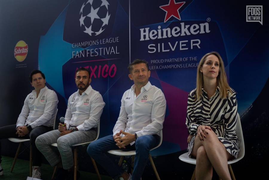 LA CIUDAD DE MÉXICO RECIBE EL FAN FESTIVAL DE LA UEFA CHAMPIONS LEAGUE