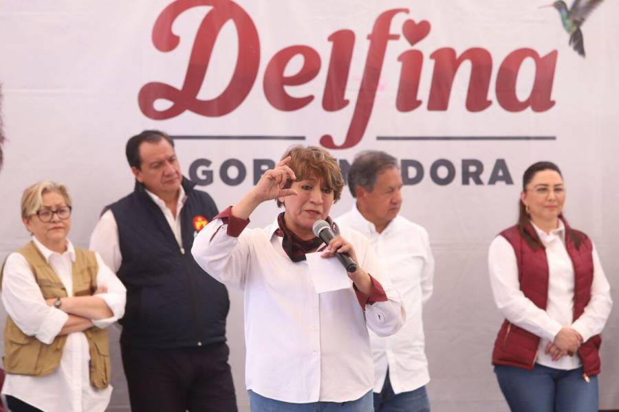Líderes del PRD brincan a Morena en Edomex en apoyo a Delfina Gómez