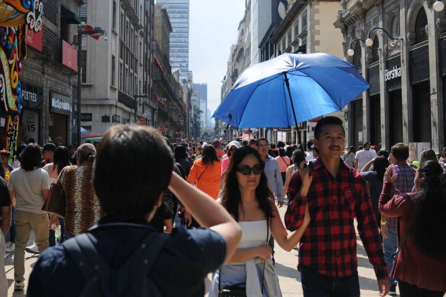 Se prevé una máxima de 25˚c en CDMX