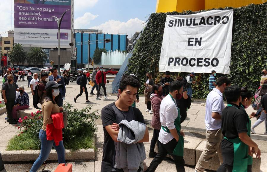 Simulacro Nacional tendrá hipótesis de sismo de 7.5 en la CDMX