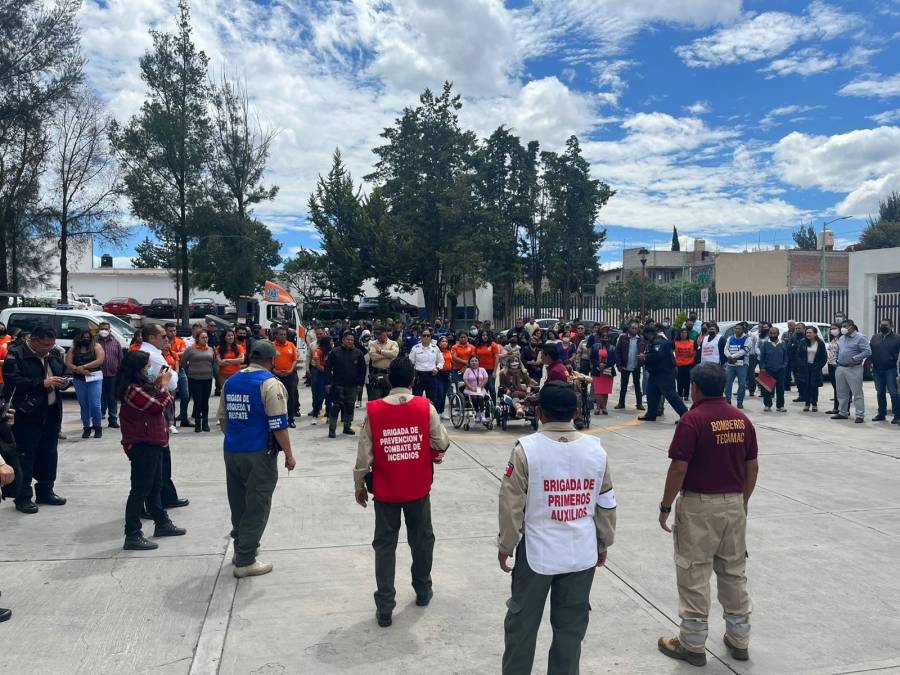 Se alista Tec&aacute;mac para el Primer Simulacro Nacional este 19 de abril