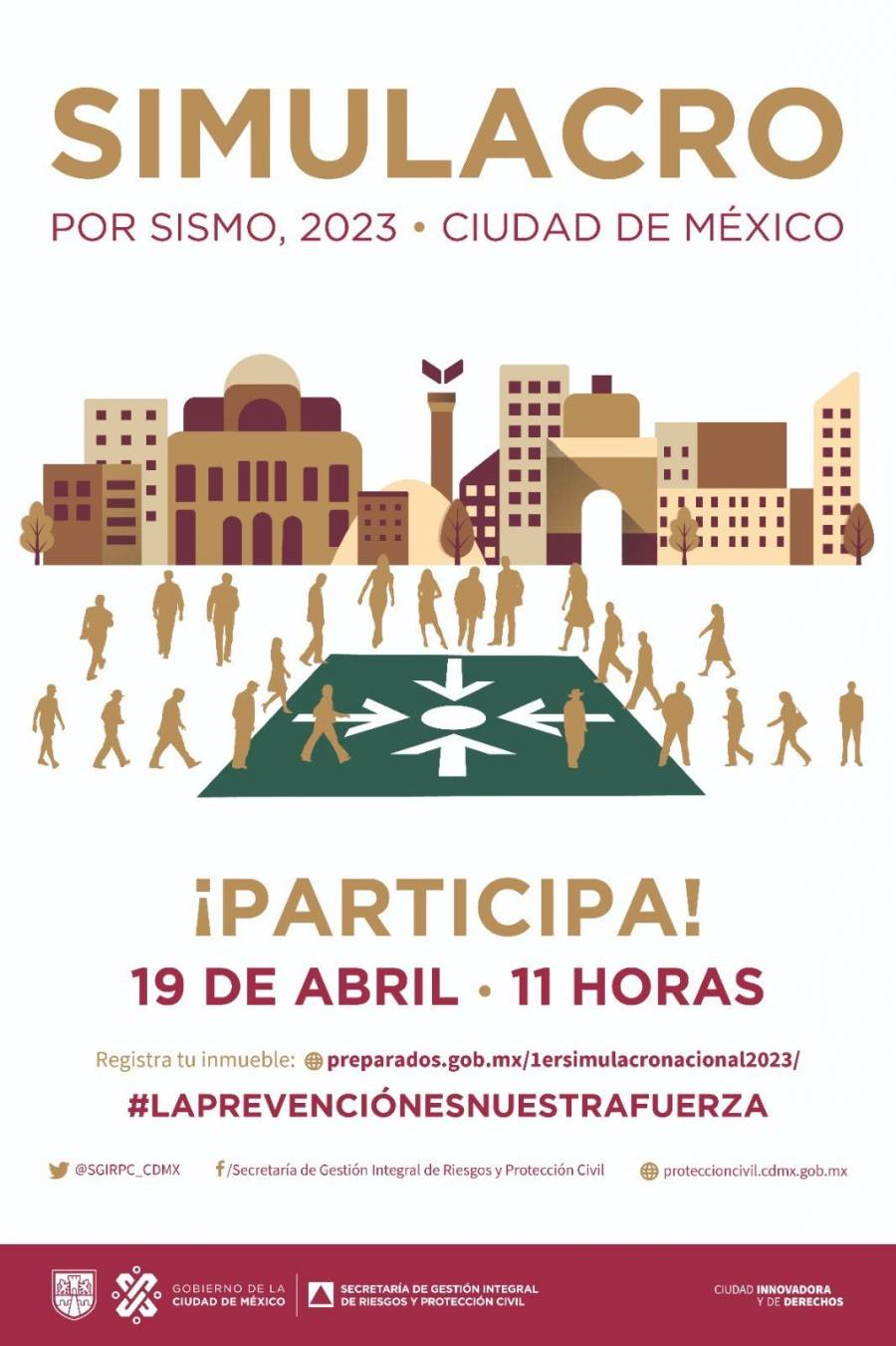El metro de la CDMX se suma al Simulacro del 19 de abril, conoce si se suspenderá el servicio