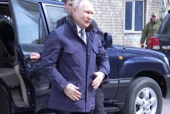 Vladimir Putin visita regiones ucranianas ocupadas por Rusia