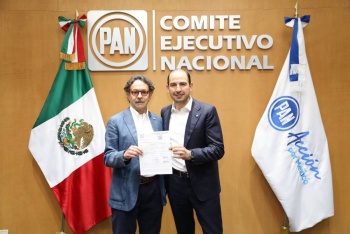 Gabriel Quadri anuncia su afiliaci&oacute;n oficial al PAN