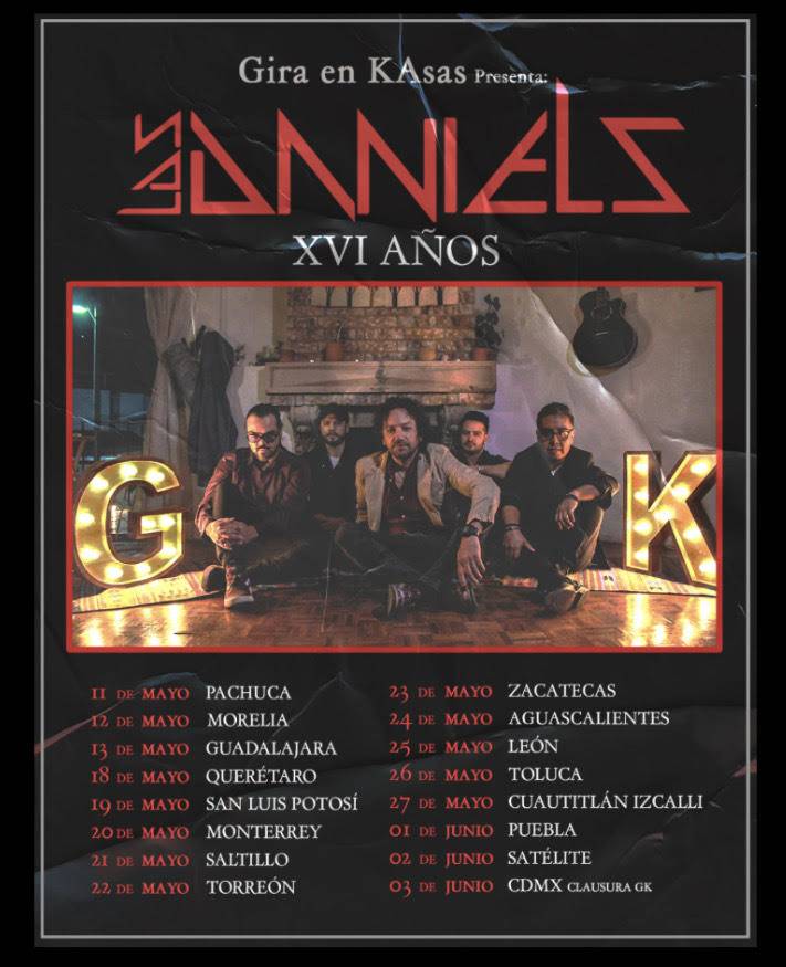 Gira en KAsas presenta Los DANIELS